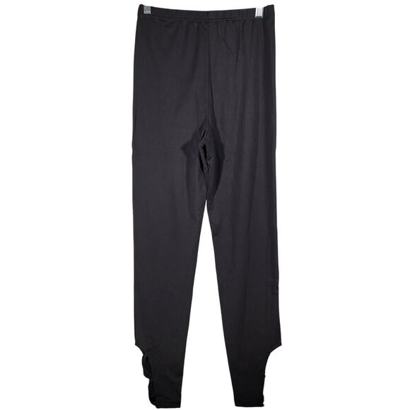 ZAFUL Black Cut-Out Crisscross Ankle Leggings Size M NWT - Picture 2 of 9